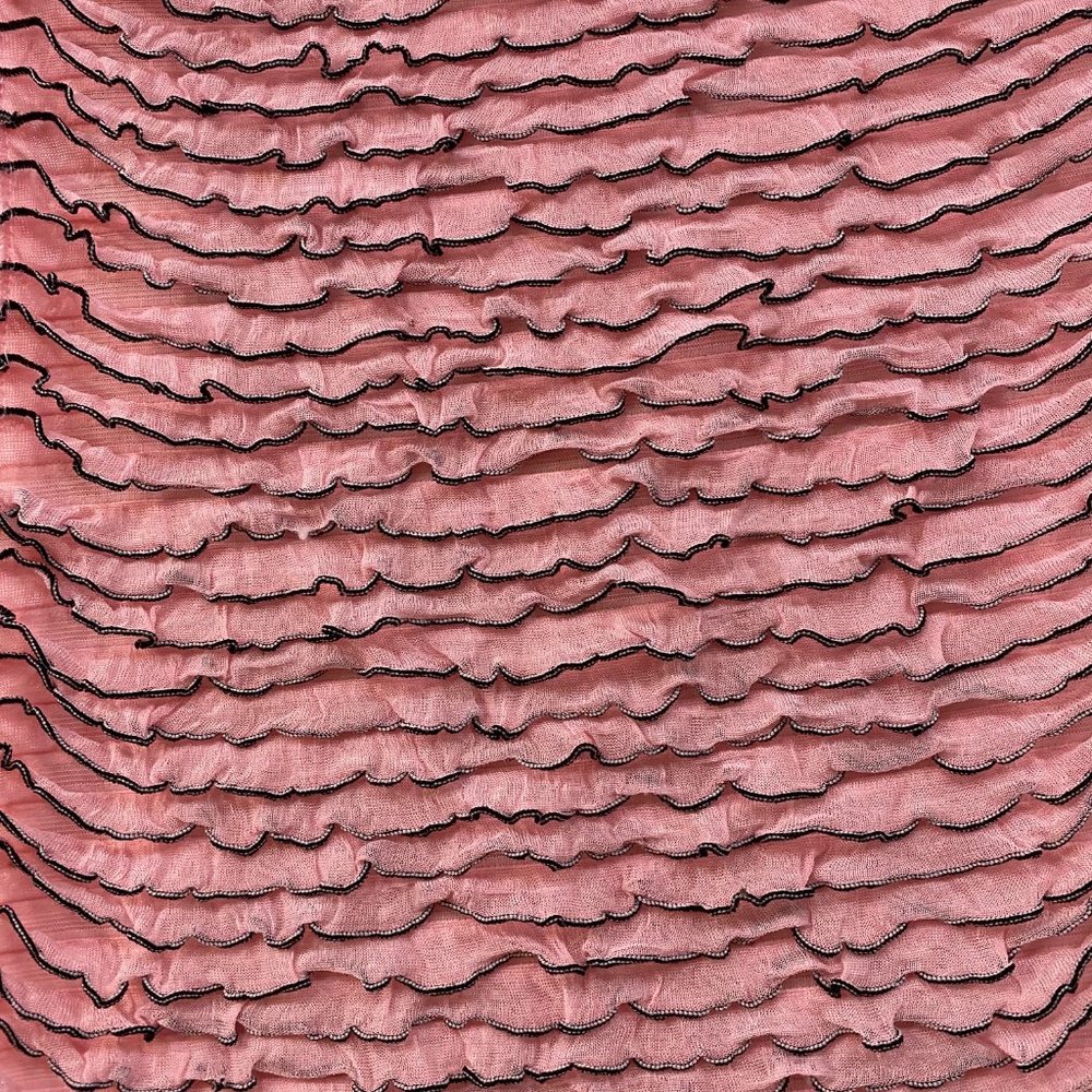 Pink/black Infinity Scarf - Picture 2 of 3